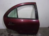 Recambio de puerta trasera derecha para nissan almera (n16/e) 1.5 16v cat referencia OEM IAM 821009M730 GRANATE 4 PUERTAS