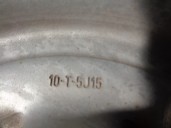 Recambio de llanta para nissan trade referencia OEM IAM 40300T6470 R15X5JH2 HIERRO