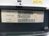 Recambio de cuadro instrumentos para mitsubishi space star (dg0) 1900 di-d referencia OEM IAM MR480209 2573201840 DENSO