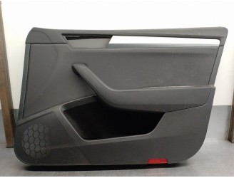 Recambio de guarnecido puerta delantera derecha para skoda superb (3v3) 2.0 tdi referencia OEM IAM 3V1867014 4 PUERTAS