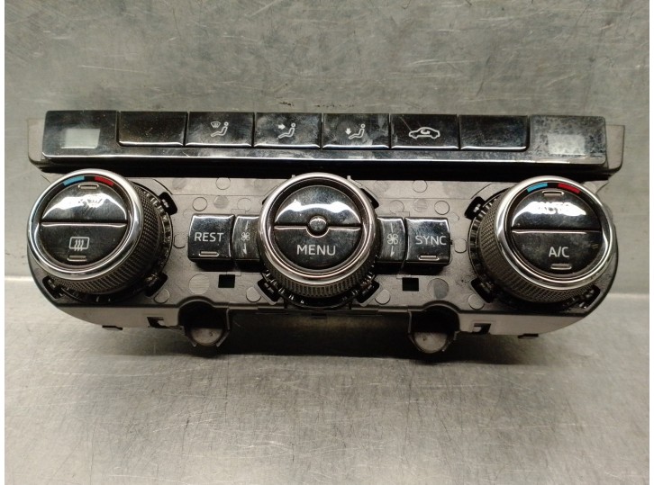 Recambio de mando climatizador para skoda superb (3v3) 2.0 tdi referencia OEM IAM 3V0907044CR  