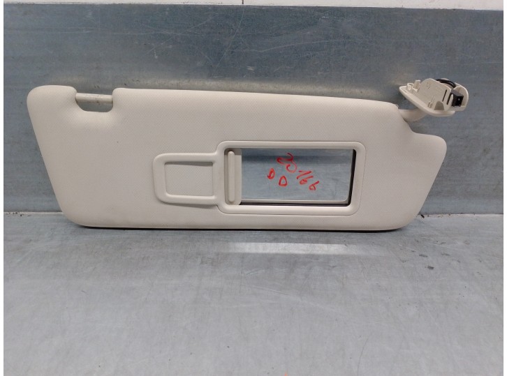 Recambio de parasol derecho para audi a4 ber. (b8) 2.0 16v tdi referencia OEM IAM 8K0857552P 