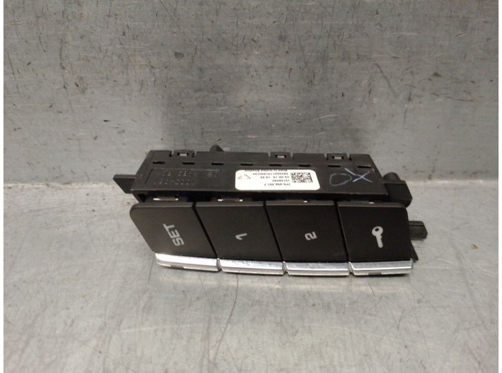 Recambio de mando asiento izquierdo para porsche cayenne (92a) 4.2 s diesel referencia OEM IAM 7P5959561F 95861310320 