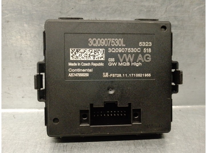 Recambio de modulo electronico para skoda superb (3v3) 2.0 tdi referencia OEM IAM 3Q0907530L 2AC1475500250 CONTINENTAL