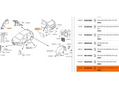 Recambio de molduras traseras para nissan micra v (k14) 0.9 ig-t referencia OEM IAM 781265FA0A  