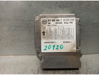 Recambio de centralita airbag para skoda octavia combi (1z5) 2.0 tdi dpf referencia OEM IAM 1K0909605T 5WK43412 SME