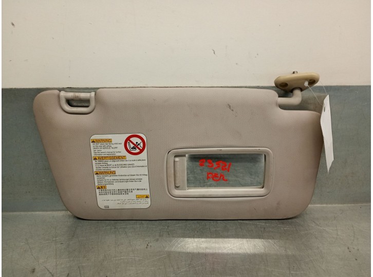 Recambio de parasol derecho para subaru forester (sh_) 2.0 d awd (shh) referencia OEM IAM 92011SC042LO 92011SC042LO 