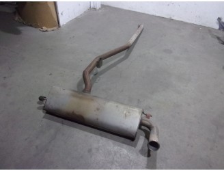 Recambio de tubo escape trasero para land rover evoque 2.2 td4 cat referencia OEM IAM LR024231 DAMO89 DJC3A