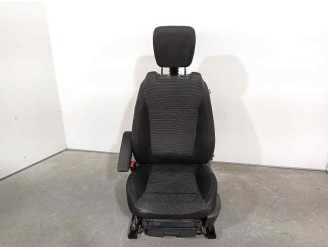 Recambio de asiento delantero izquierdo para peugeot 5008 1.6 hdi fap cat (9hz / dv6ted4) referencia OEM IAM 4773923 TELA NEGRA 