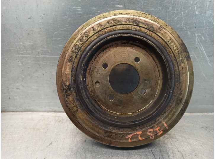 Recambio de polea cigueñal para peugeot 206 berlina 1.9 diesel referencia OEM IAM 9624596880  