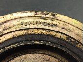 Recambio de polea cigueñal para peugeot 206 berlina 1.9 diesel referencia OEM IAM 9624596880  