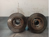 Replacement front brake disc for Peugeot 406 sedan (S1/S2) 1.8 CAT OEM IAM reference 4246L9 7936341 