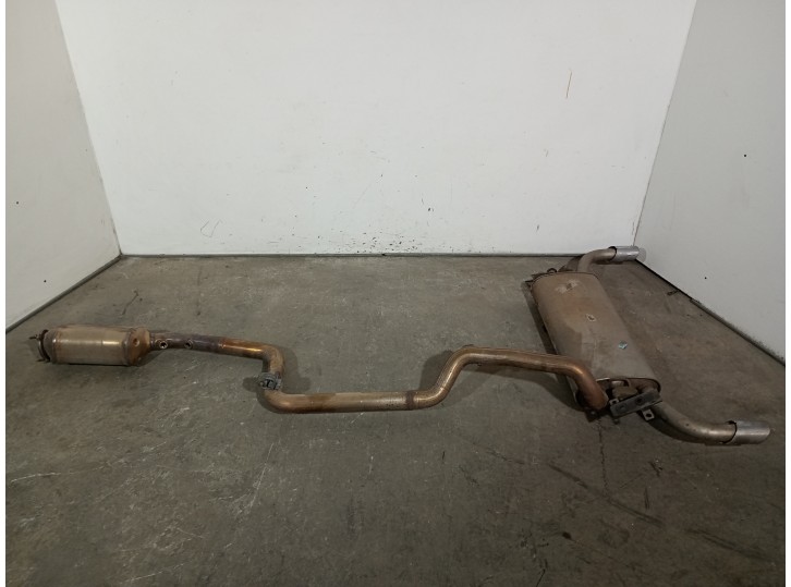 Recambio de tubo escape trasero para volvo v40 hatchback (525) d2 referencia OEM IAM 31405579 31405579 