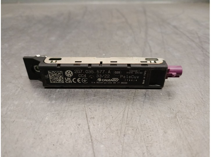 Recambio de antena para volkswagen taigo (cs1) 1.0 tsi referencia OEM IAM 5G7035577A CALEARO