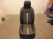 Recambio de asiento delantero derecho para ford kuga (cbv) 2.0 tdci cat referencia OEM IAM 1737284 CUERO NEGRO Y TELA GRIS 5 PUE