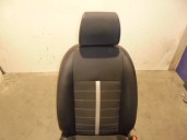Recambio de asiento delantero derecho para ford kuga (cbv) 2.0 tdci cat referencia OEM IAM 1737284 CUERO NEGRO Y TELA GRIS 5 PUE