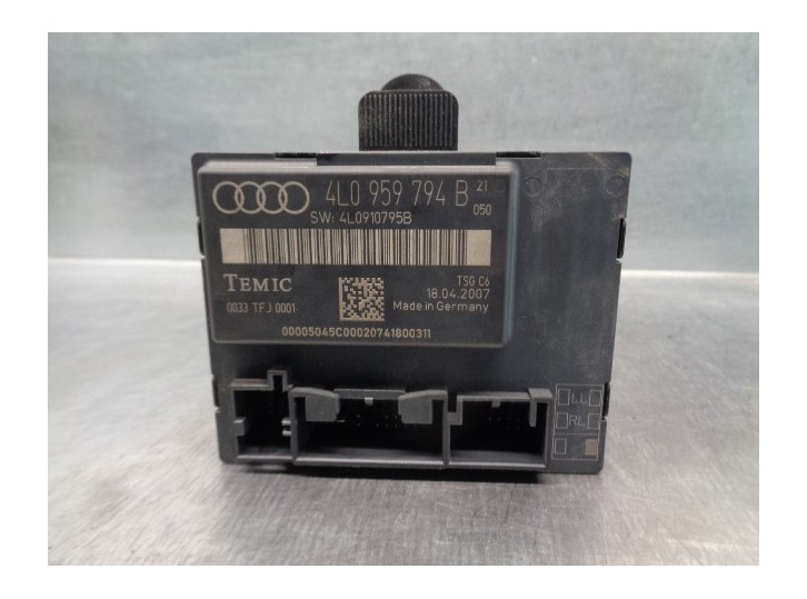 Recambio de centralita cierre para audi q7 (4l) 3.0 tdi referencia OEM IAM 4L0959794B 4L0910795B 