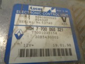 Recambio de centralita motor uce para volvo v40 familiar td referencia OEM IAM 7700868321 7700103515 LUCAS