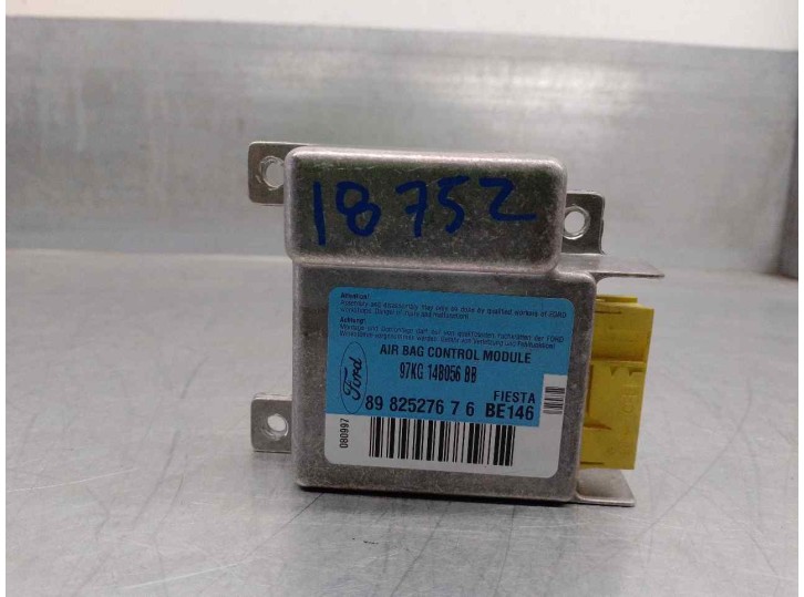 Recambio de centralita airbag para ford ka (ccq) 1.3 cat referencia OEM IAM 97KG14B056BB 89825276 