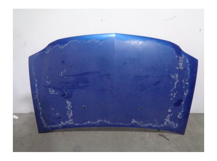 Replacement hood for Dacia Logan 1.5 dCi diesel cat OEM IAM reference 6001546685 BLUE 