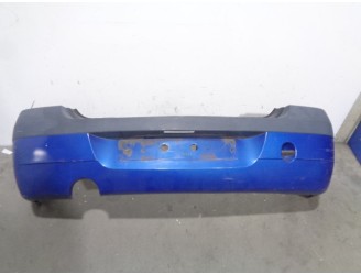 Recambio de paragolpes trasero para dacia logan 1.5 dci diesel cat referencia OEM IAM 6001546776 NEGRO Y AZUL 4 PUERTAS