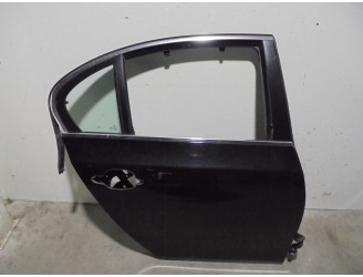 Recambio de puerta trasera derecha para bmw serie 5 berlina (e60) 2.0 16v diesel referencia OEM IAM 41527202342 NEGRA 4 PUERTAS