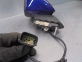 Replacement left wing mirror for Ford Mustang 2.3 EcoBoost CAT OEM IAM reference FR3B17683AJ 3 PINS BLUE 3 DOORS