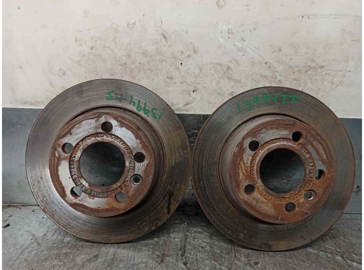 Recambio de disco freno trasero para seat alhambra (7v8) 1.9 tdi referencia OEM IAM 