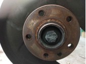 Recambio de mangueta trasera derecha para seat alhambra (7v8) 1.9 tdi referencia OEM IAM CESTA 21B