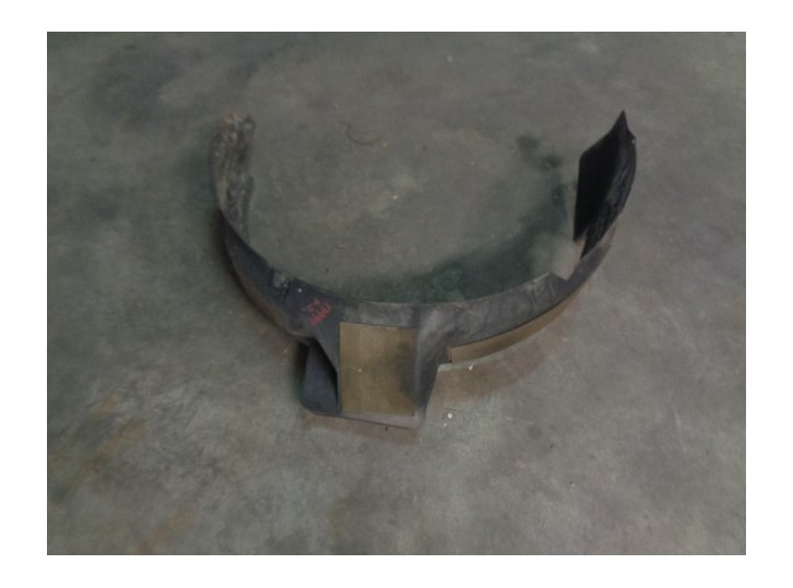 Replacement front left wheel arch for Seat Alhambra (7V8) 1.9 TDI OEM IAM reference 95VWA16A573AA CESTA 9-C