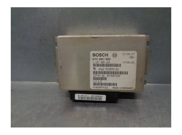 Recambio de centralita cambio automatico para bmw x3 (e83) 2.0 turbodiesel cat referencia OEM IAM 27607570299 1137328119 BOSCH
