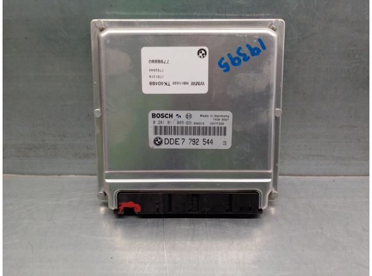 Recambio de centralita motor uce para mini r50,r53 1.4 16v turbodiesel cat referencia OEM IAM 7792544 0281011085 BOSCH