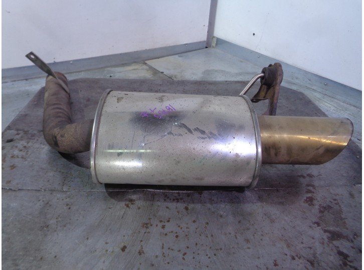 Recambio de tubo escape trasero para ford mustang 2.3 ecoboost cat referencia OEM IAM 130060 092145 CESTA 8