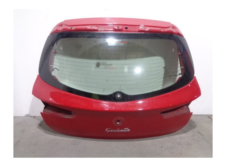 Replacement rear tailgate for Alfa Romeo Giulietta (191) 2.0 JTDM OEM IAM reference 50509281 RED 5 DOORS