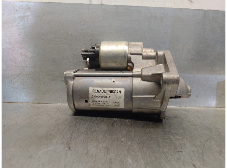 Recambio de motor arranque para renault scenic iv grand limited referencia OEM IAM 233000686R 0001170633 BOSCH