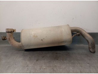 Recambio de tubo escape trasero para land rover freelander (ln) 2.0 td4 cat referencia OEM IAM DAM023 WCG000032 WCG000032