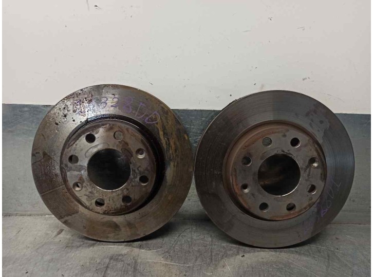 Replacement front brake disc for Chevrolet Kalos 1.2 cat OEM IAM reference 
