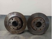 Replacement front brake disc for Chevrolet Kalos 1.2 cat OEM IAM reference 