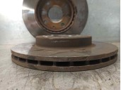 Replacement front brake disc for Chevrolet Kalos 1.2 cat OEM IAM reference 