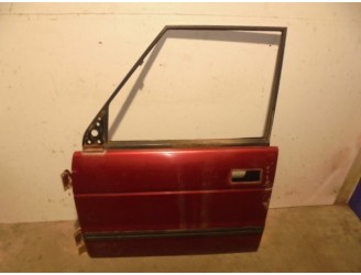 Recambio de puerta delantera izquierda para land rover discovery (salljg/lj) 2.5 turbodiesel referencia OEM IAM ALR8579 GRANATE 