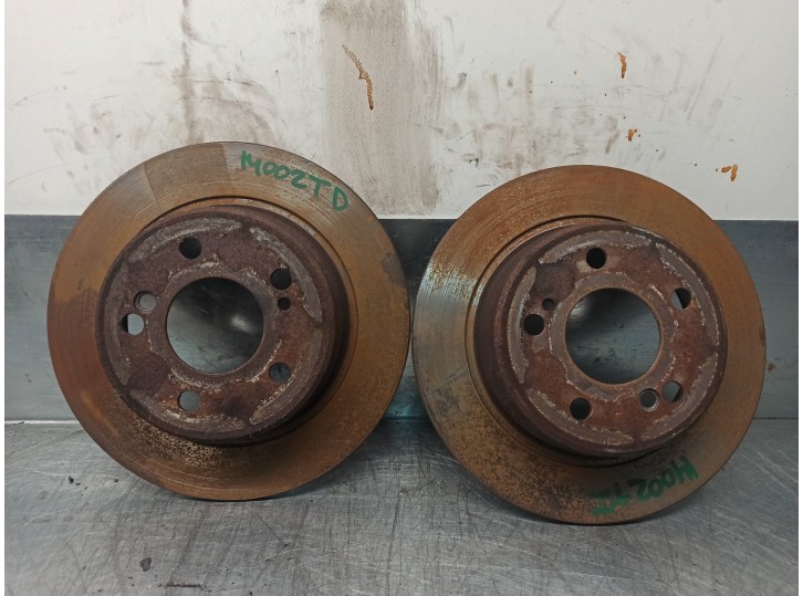 Recambio de disco freno trasero para mercedes-benz clase e (w210) berlina 240 (210.061) referencia OEM IAM 