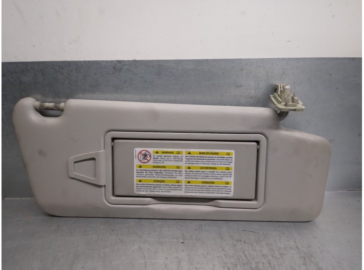 Recambio de parasol derecho para mercedes-benz clase c (w204) berlina 2.2 cdi cat referencia OEM IAM A20481006107K67  