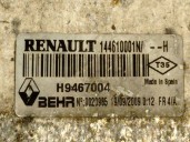 Recambio de intercooler para renault laguna iii 1.5 dci diesel fap referencia OEM IAM 144610001NH 144610001N H9467004