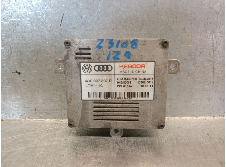 Recambio de centralita faros xenon para audi a6 c7 (4g2, 4gc) 3.0 tdi quattro referencia OEM IAM 4G0907397R  