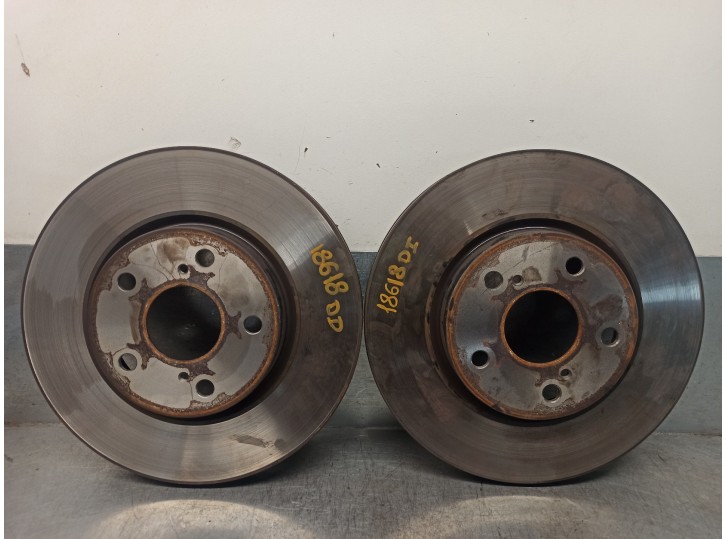 Recambio de disco freno delantero para lexus is 200 (ds2/is2) d-cat referencia OEM IAM 4351230310 