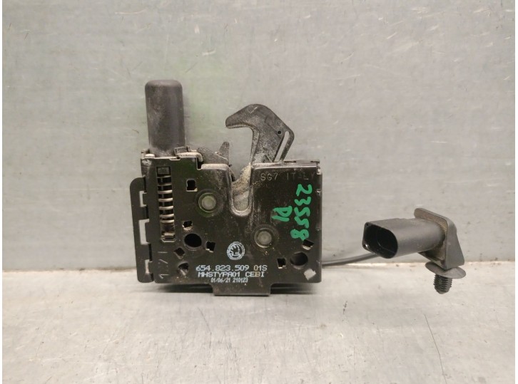 Recambio de cerradura capot para skoda scala (nw1) 1.0 tsi referencia OEM IAM 654823509 654823509 