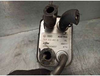 Recambio de enfriador aceite motor para audi q7 (4l) 3.0 tdi referencia OEM IAM 7L6203491D 