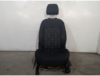 Replacement front left seat for Hyundai i10 1.2 cat OEM IAM reference 881000X620PAE BLACK WITH POLKA DOTS 5 DOORS