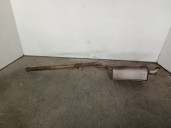 Recambio de tubo escape trasero para mercedes-benz clase c (w203) berlina 2.2 cdi cat referencia OEM IAM A2034910700 A2034901421