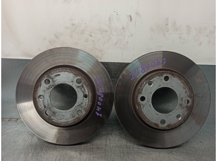 Recambio de disco freno delantero para peugeot 306 berlina 3/4/5 puertas (s2) 1.6 referencia OEM IAM   
